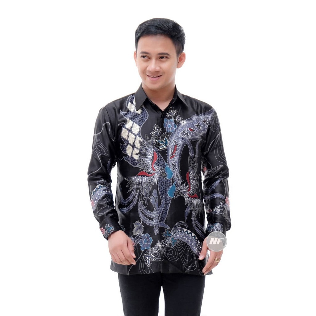 Banting Harga Baju Batik Pria Semi Sutra Kemeja Lengan Panjang M L Xl Motif Elegan #kemeja #pria #batik #sutera A6zpBjFNyn0dx