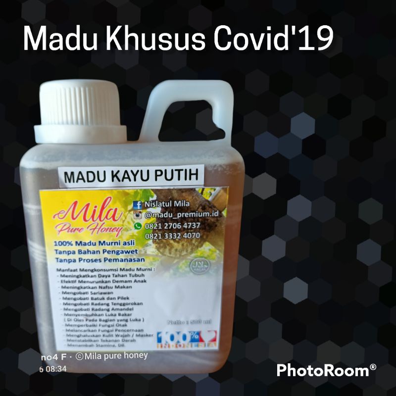 

MADU KAYU PUTIH OBAT ALAMI SAKIT KEPALA SAKIT GIGI NYERI PEGAL MERK MILA PURE HONEY UK500