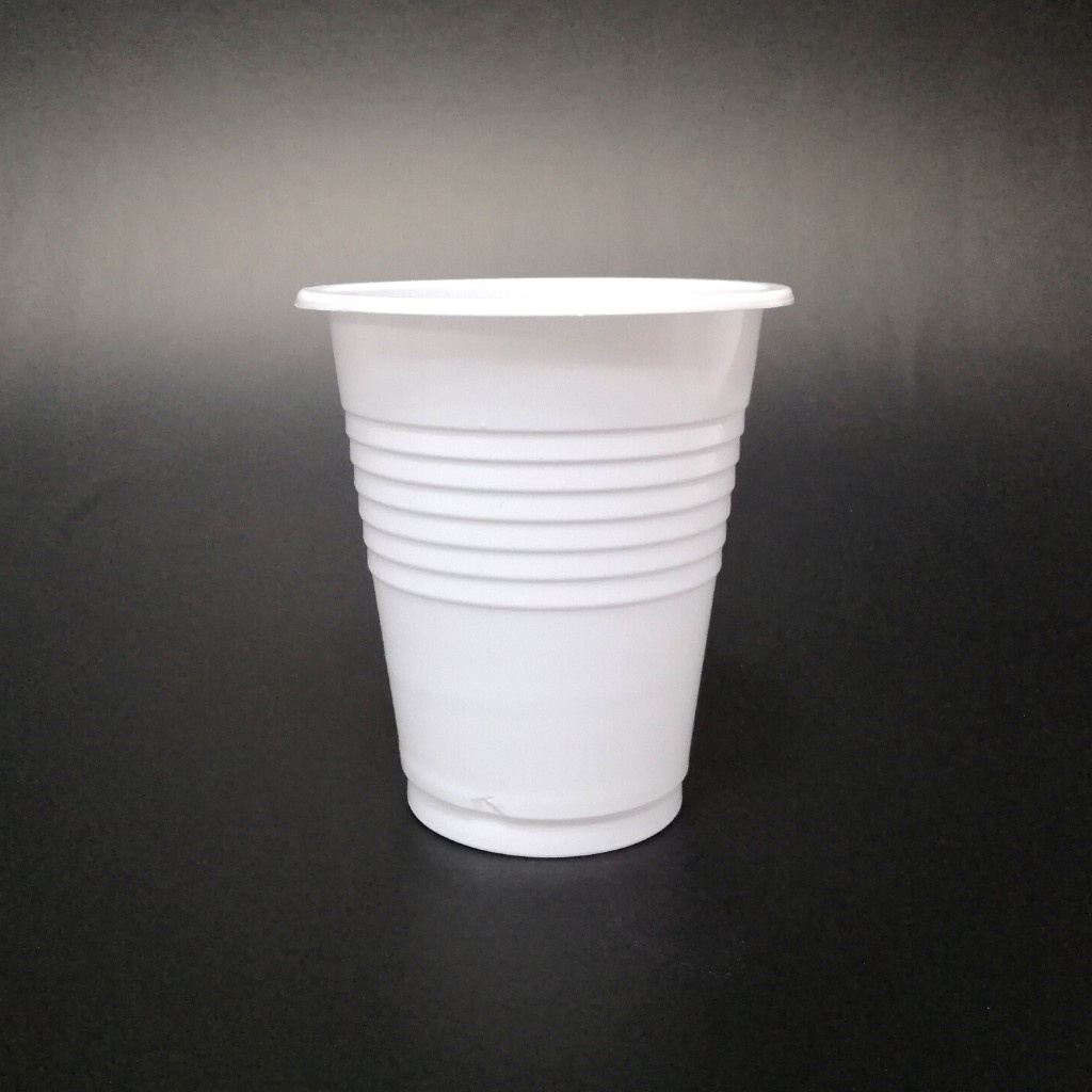 GELAS CUP PLASTIK 7 OZ GELAS PUTIH UNTUK ACARA
