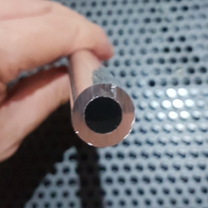 Aluminium pipa OD 15mm x ID 9 mm, t. 3 mm, L. 1 m