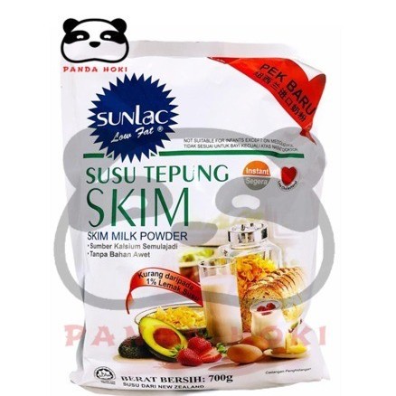 

Sunlac Skim Milk Powder 700g / Susu Tepung Bubuk Low Fat Rendah Lemak