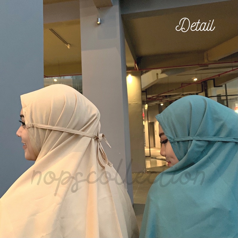 NC - Bergo Syar'i/Bergo Jumbo/Bergo Instant