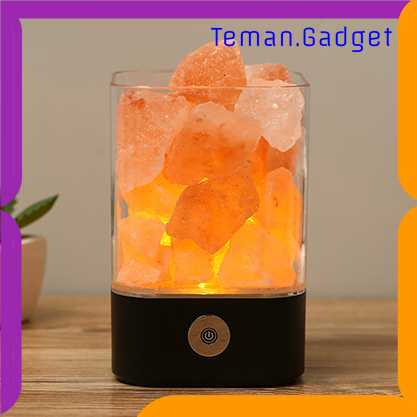 TG-DG ICOCO Lampu Tidur LED Crystal Salt Lamp of Himalaya Lava Lamp - M4