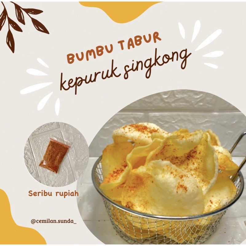 

Bumbu tabur bubuk cabe