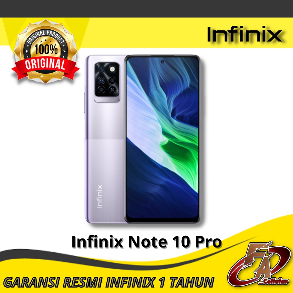 Infinix Note 10 Pro 6/64 - Garansi Resmi Infinix Indonesia