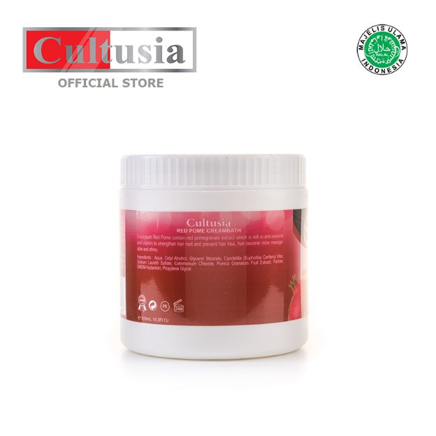 Cultusia Creambath Red Pome 500ml