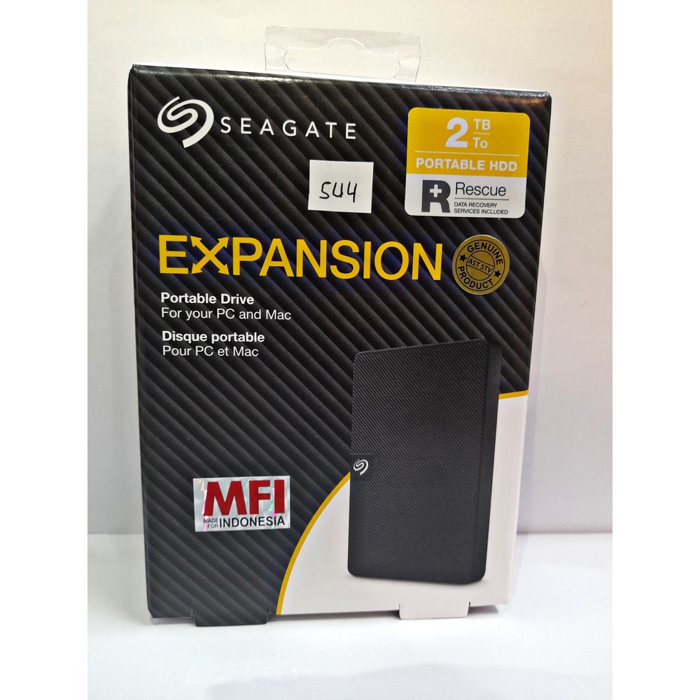 Harddisk Eksternal Seagate Expansion 2 TB USB 3.0 Garansi Resmi - HITAM