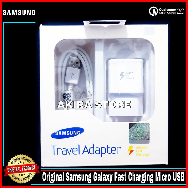 Charger Samsung Galaxy A5 A7 2016 ORIGINAL 100% resmi samsung Fast Charging (SEIN) Micro USB