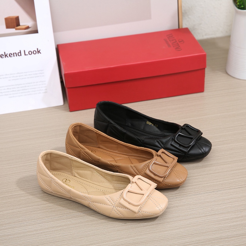 SEPATU WANITA FLAT SHOES 603-5