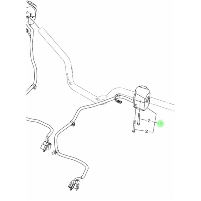 HOLDER SAKLAR KIRI XMAX ASLI ORI YAMAHA B74 H3963 00