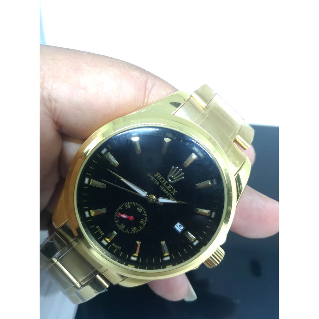 Jam Tangan Pria Automatic Rolex Gold