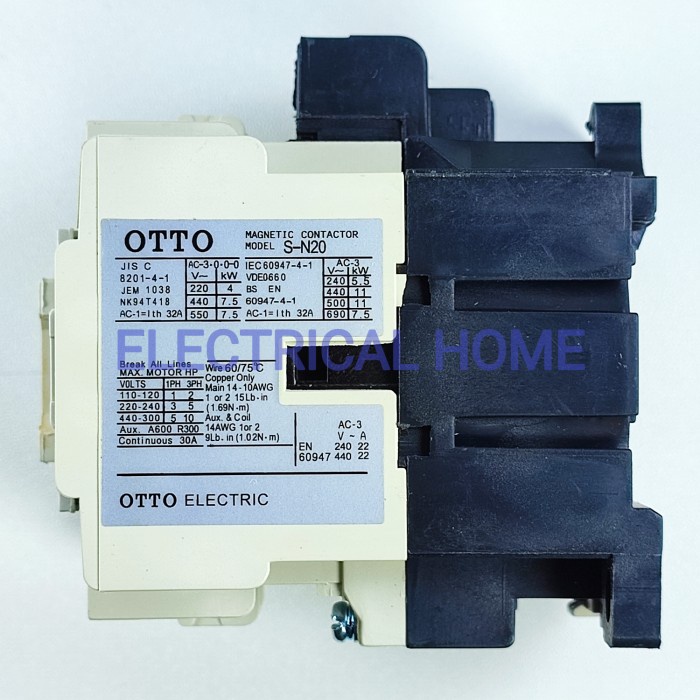 MAGNETIC CONTACTOR SN-20 220VAC