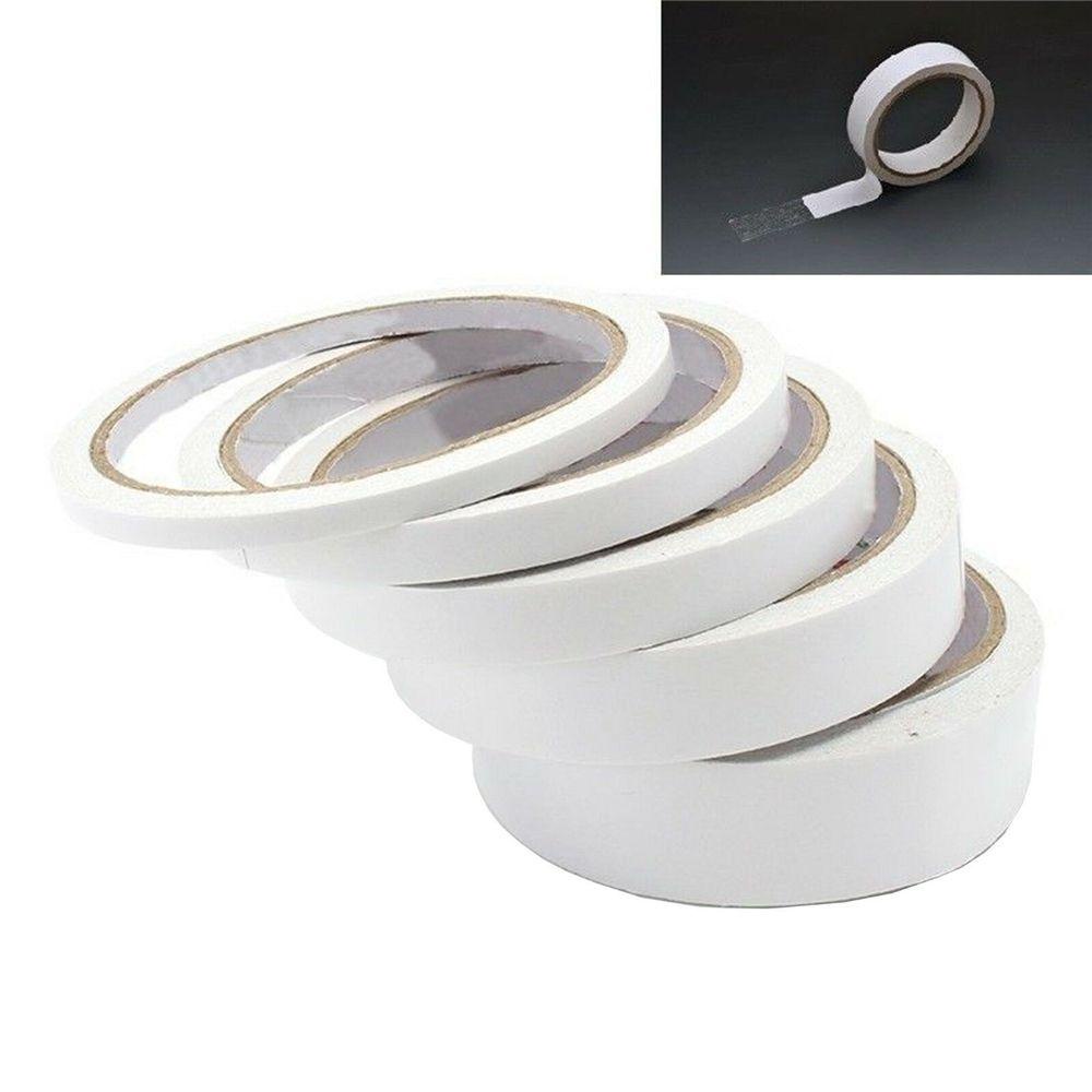 Nanas8/16m Adhesives Tape DIY Craft Sealing Kuat Bening Dua Sisi