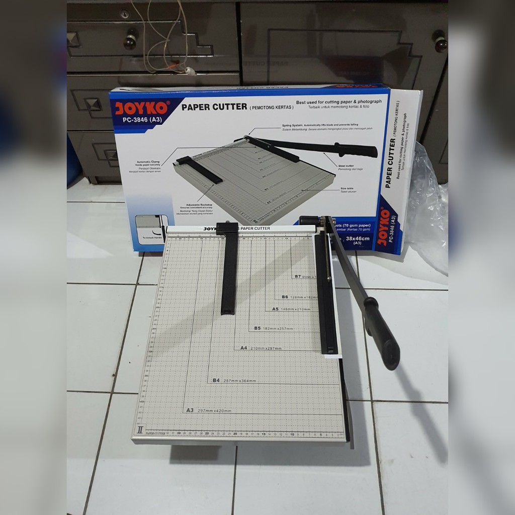 pemotong kertas paper cutter A3 JOYKO PC 3846 38X46 CM