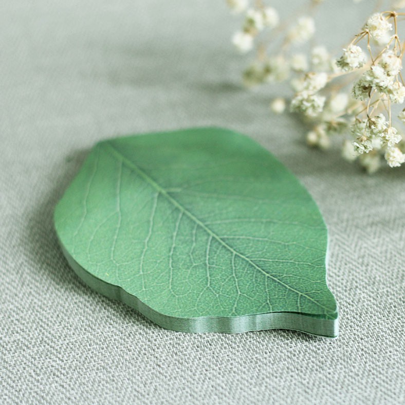 

STICKY NOTES BENTUK DAUN