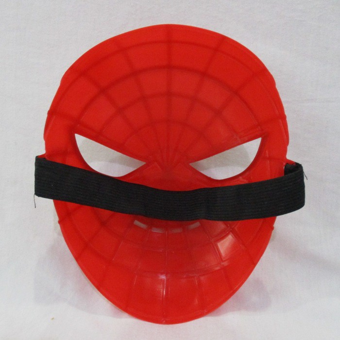 Topeng SPIDERMAN Bahan Plastik / Topeng Pahlawan Super Hero Avengers Gagah Perkasa