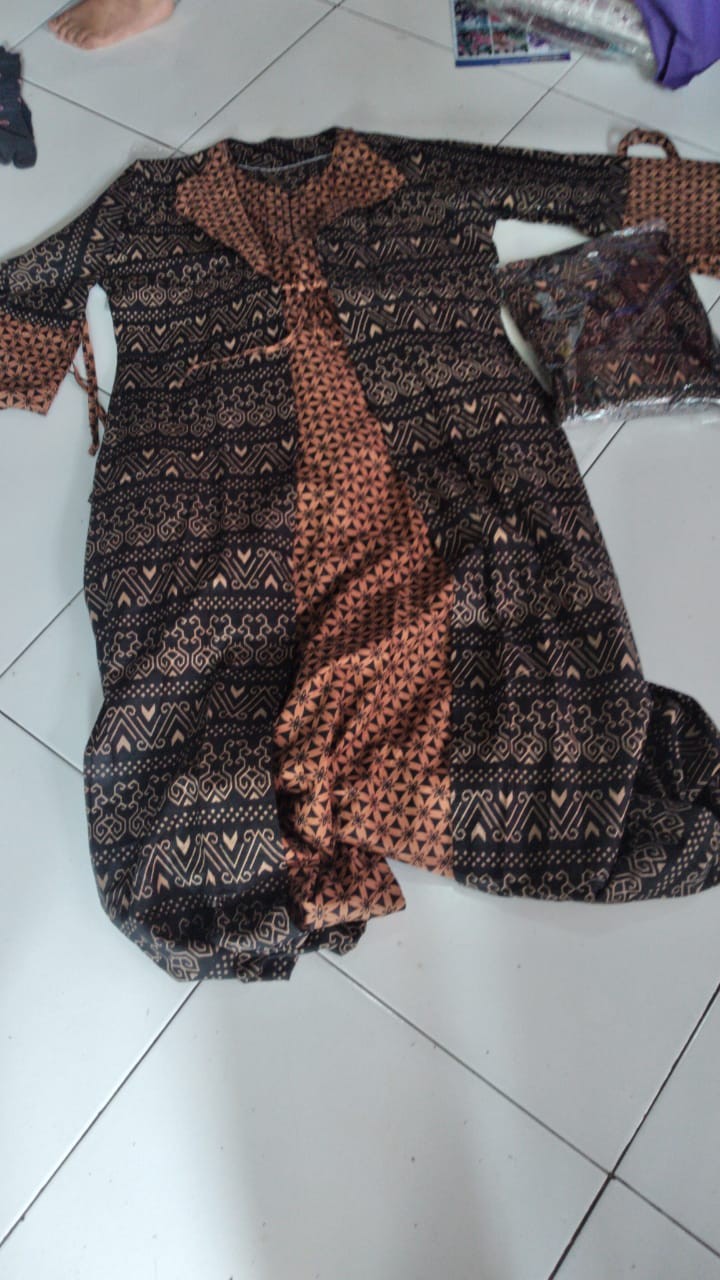 Kemeja Batik Pria Size M L Xl Xxl Xxl Lengan Panjang | Grosir Batik | Seragam Batik | Batik Pria