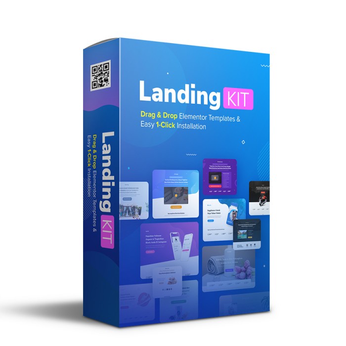 [READY] LANDINGKIT - 110 Template JSON ELEMENTOR