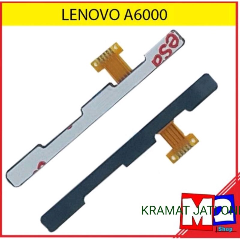FLEXIBEL TOMBOL POWER ON OF DAN VOLUME LENOVO A6000