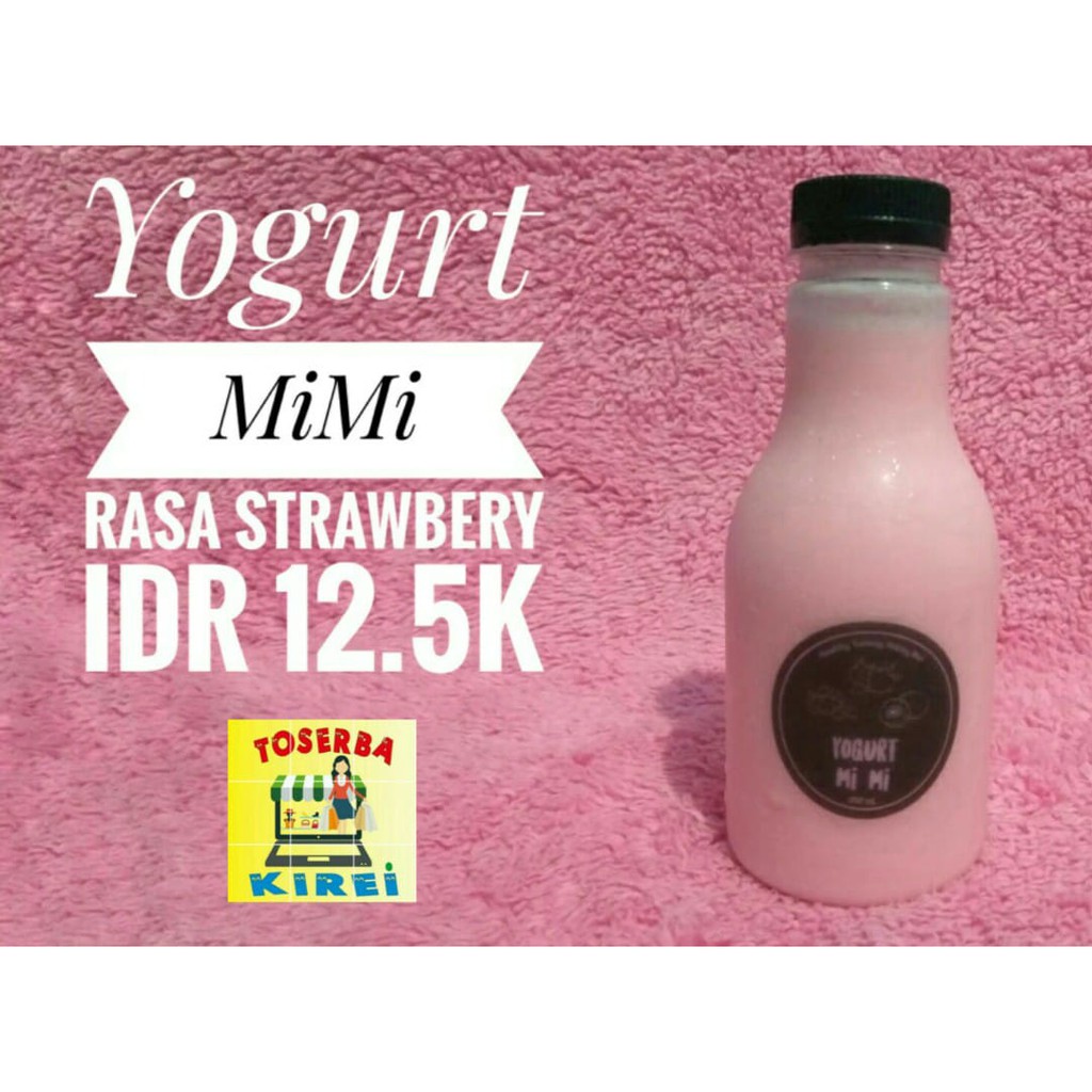 

Yogurt Mi Mi Rasa Strawbery (Gojek Only)