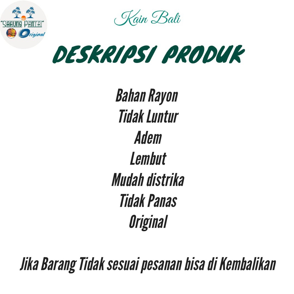 KAIN PANTAI MOTIF ABSTARAK 8 UKURAN STANDAR-1