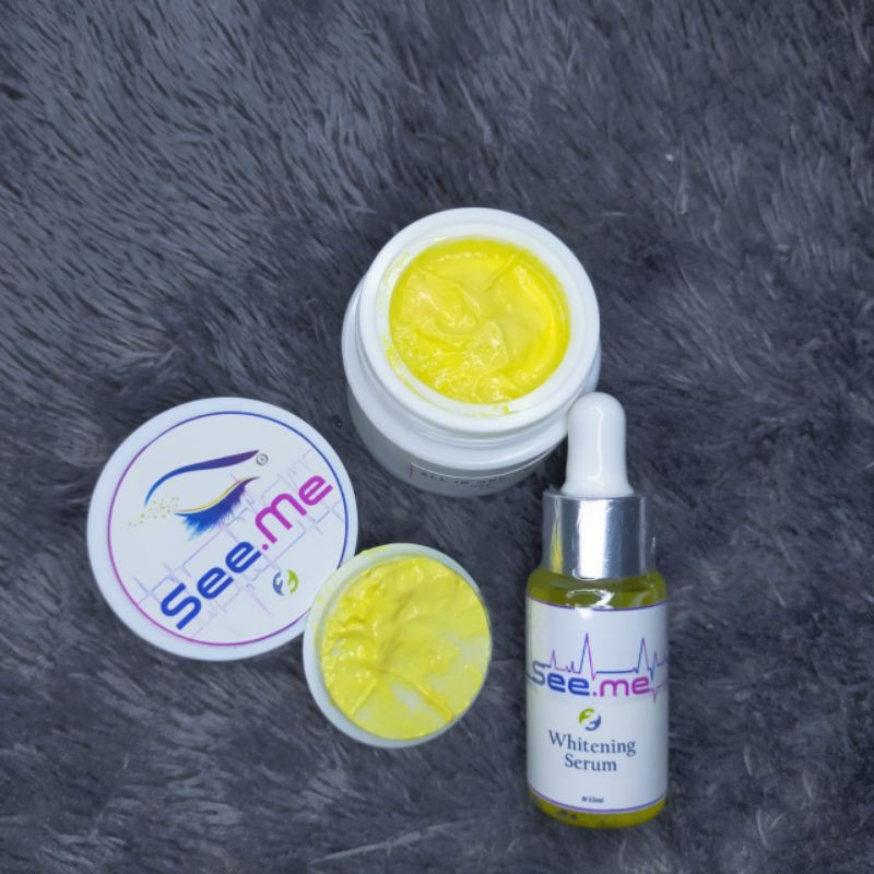 See,Me Beauty Serum Whaitening Dan Cream 2 in ,Paket GlowUp