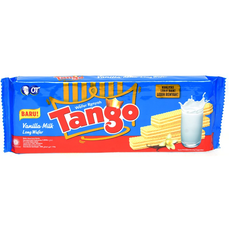 

[HeMart] TANGO Wafer Vanila 130g / Snack