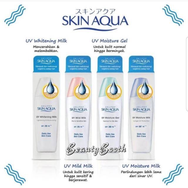 SKIN AQUA SERIES Spf 20 | Spf 25 | Spf 30 | Spf 50