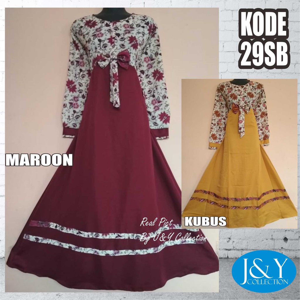 Baju Muslim Balotelli / Gamis / Dress / Gamis Syar'i / Kode 29S