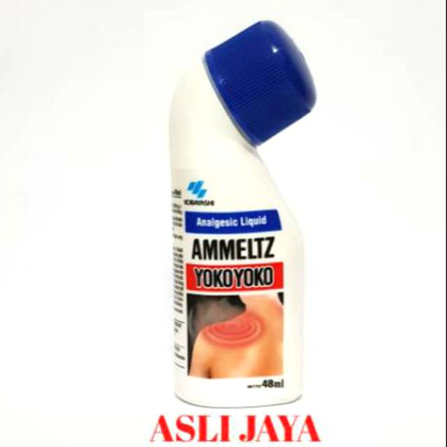 AMMELTZ YOKOYOKO 48 ML - Obat Gosok Rematik, Pegal Linu &amp; Nyeri Sendi