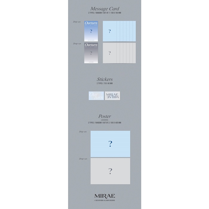 MIRAE - 4th Mini Album Ourturn