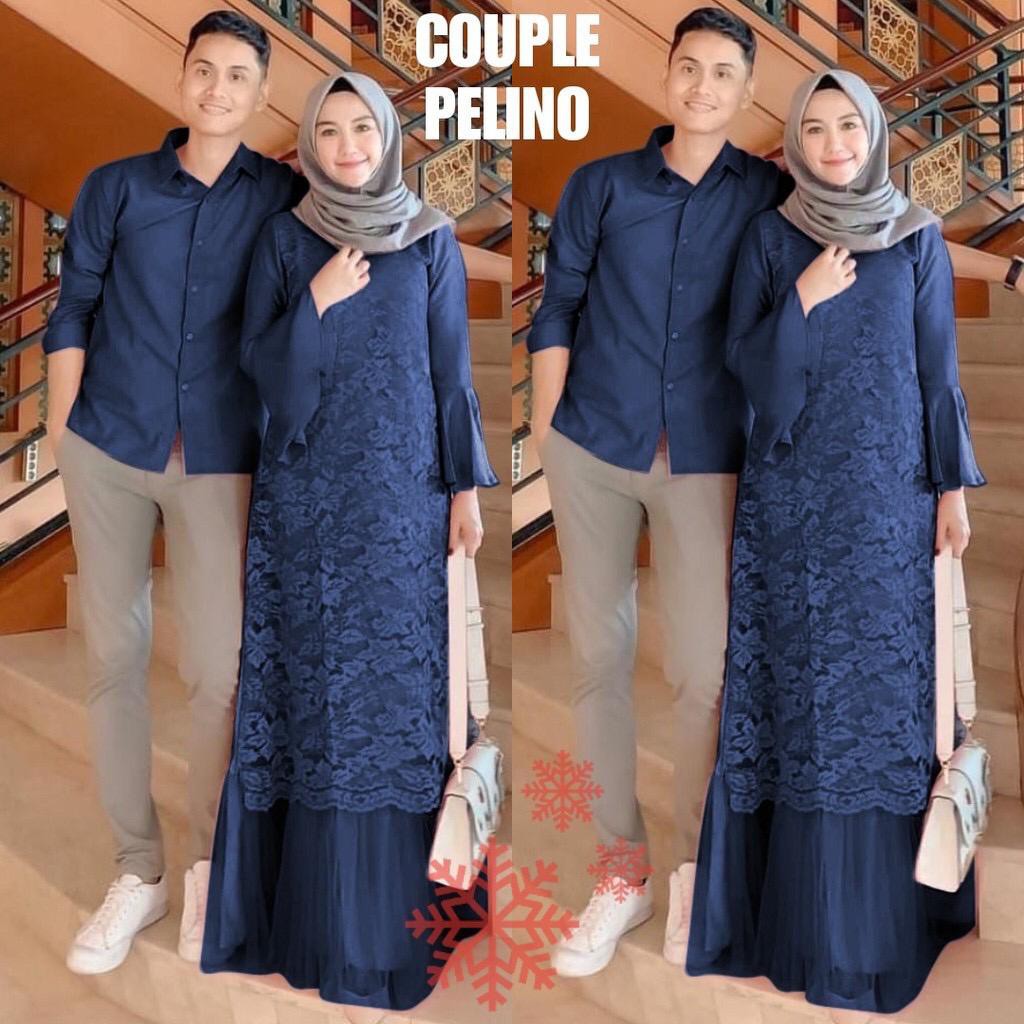 COUPLE GAMIS BRUKAT TULANG CP PELINO PREMIUM