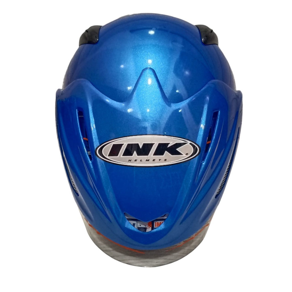 HELM INK CX 22 CRYSTAL BLUE ORIGINAL HELM INK CX22 CRYSTAL BLUE HELM INK TOPI ASLI ORI GARANSI SNI