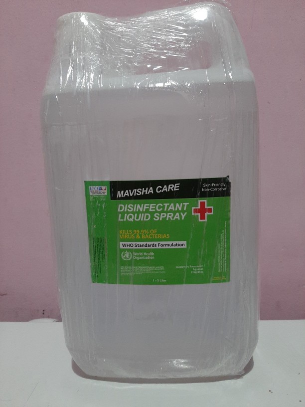 Cairan Mesin Fogging Tlv-25/ulv-20 Cairan Disenfektan 5liter