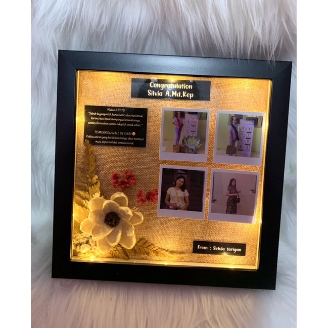 frame 3D kado unik | kado ulang tahun | kado pernikahan | kado wisuda | kado anniversary