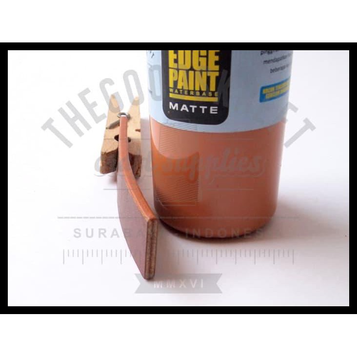 

BARU LEATHER EDGE PAINT DOFF MATTE CAT PINGGIRAN KULIT LIGHT BROWN /COKLAT PERALATAN MELUKIS MURAH