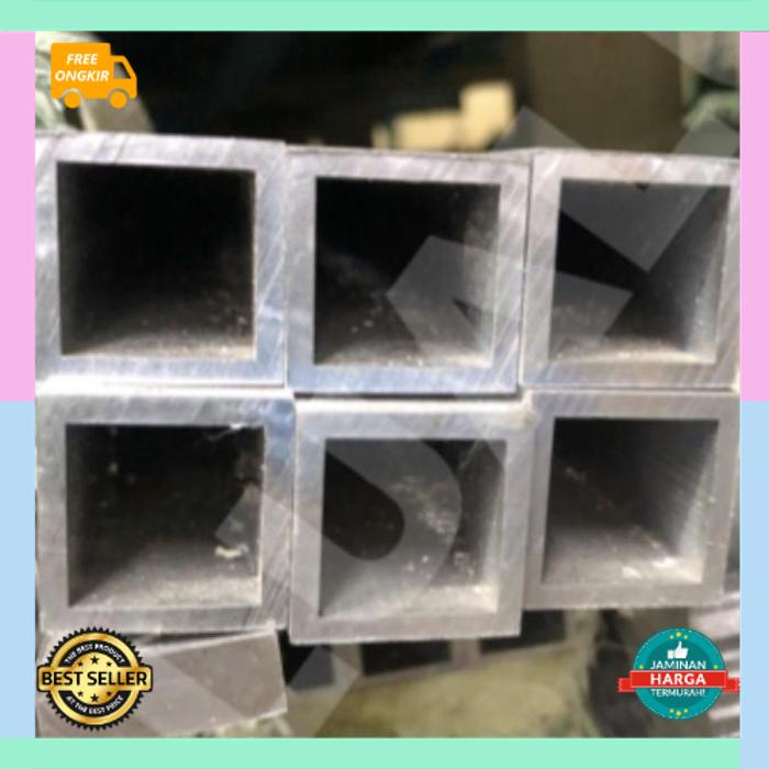 Ready COD HOLLOW ALUMINIUM 50x50x2 panjang 2meter