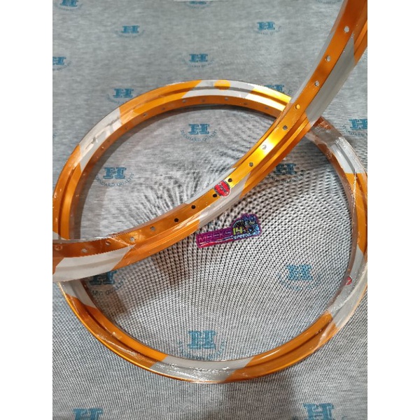 Velg Akront Morad Spain Blade Orange Size 1.40 x 1.40 Ring 17 Original Thailand