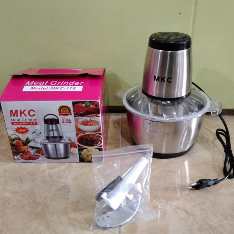 Meat Grinder/ Blender Daging Jumbo Stainless MKC-118