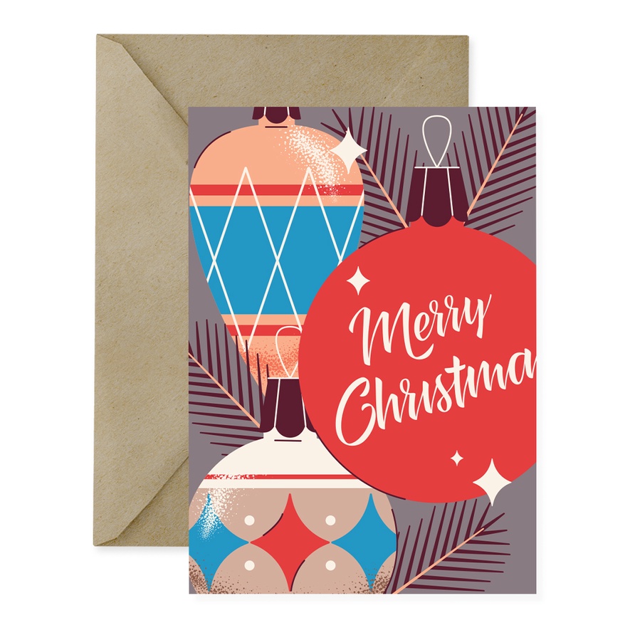 

Christmas Card / Kartu Ucapan Natal - Xmas Ball