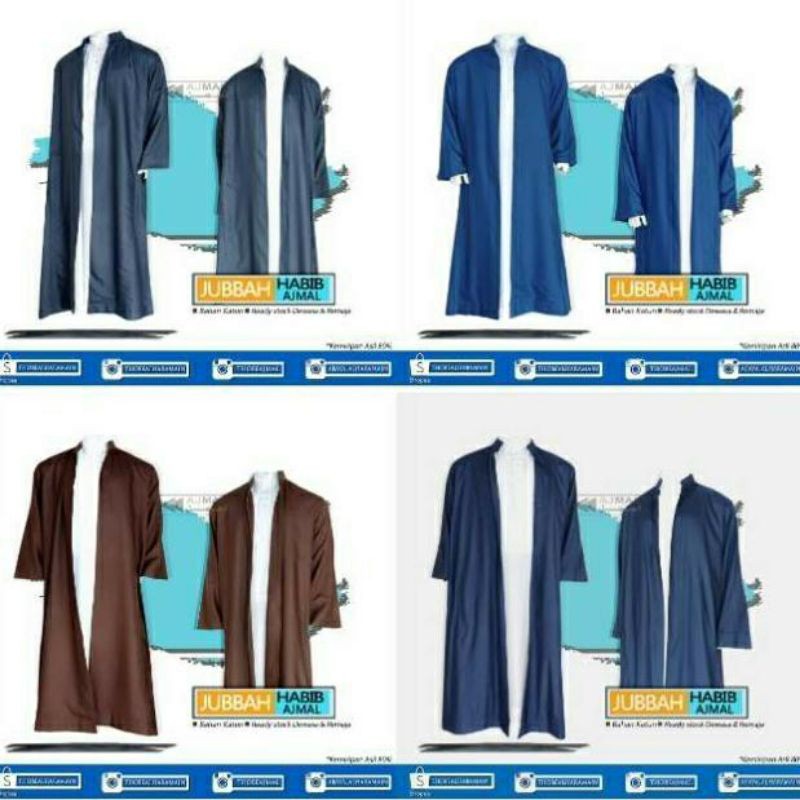 JUBAH AJMAL [Jas Jubah/Luaran Jubah Habib]