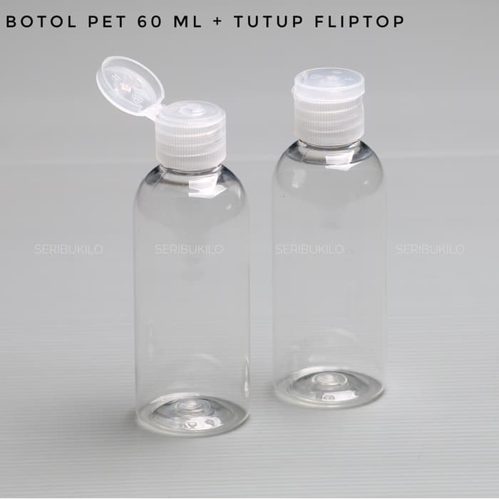 READY!! BOTOL PLASTIK TRANSPARAN HAND SANITIZER 100 ML/60 ML/30 ML/20 ML SPRAY FLIPTOP PUMP PRESSTOP