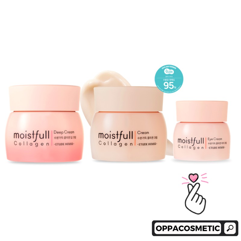 Etude House Moistfull Collagen Deep Cream | Eye Cream | Essence | Facial Toner | Emulsion | KIT