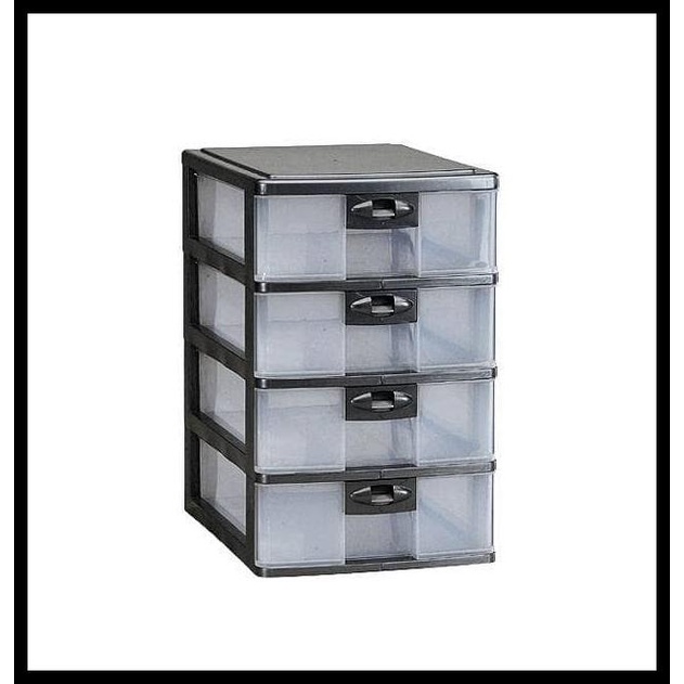 

BEST SELLER !!! LACI CONTAINER MINI PRESSA A4 SUSUN 4 LION STAR TERLARIS
