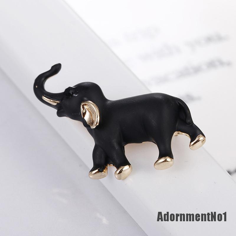 (Adornmentno1) Bros Pin Enamel Bentuk Gajah Untuk Wanita