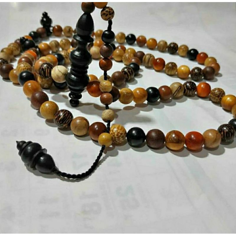 tasbih muslim kayu bertuah stigi galih kelor