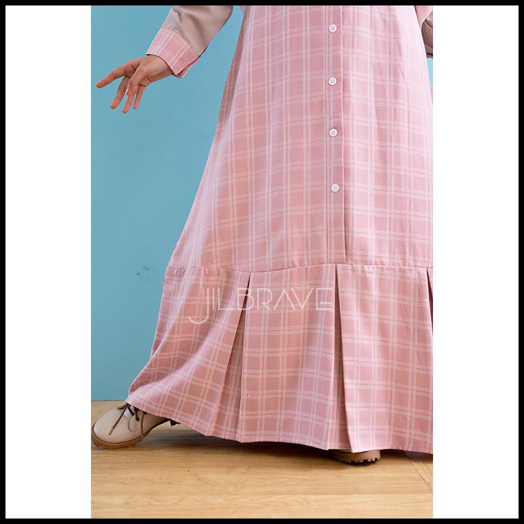 Jilbrave Overall Misha Dengan 4 Varian Warna Cantik Baju Kodok Overall Wanita Syari Over All