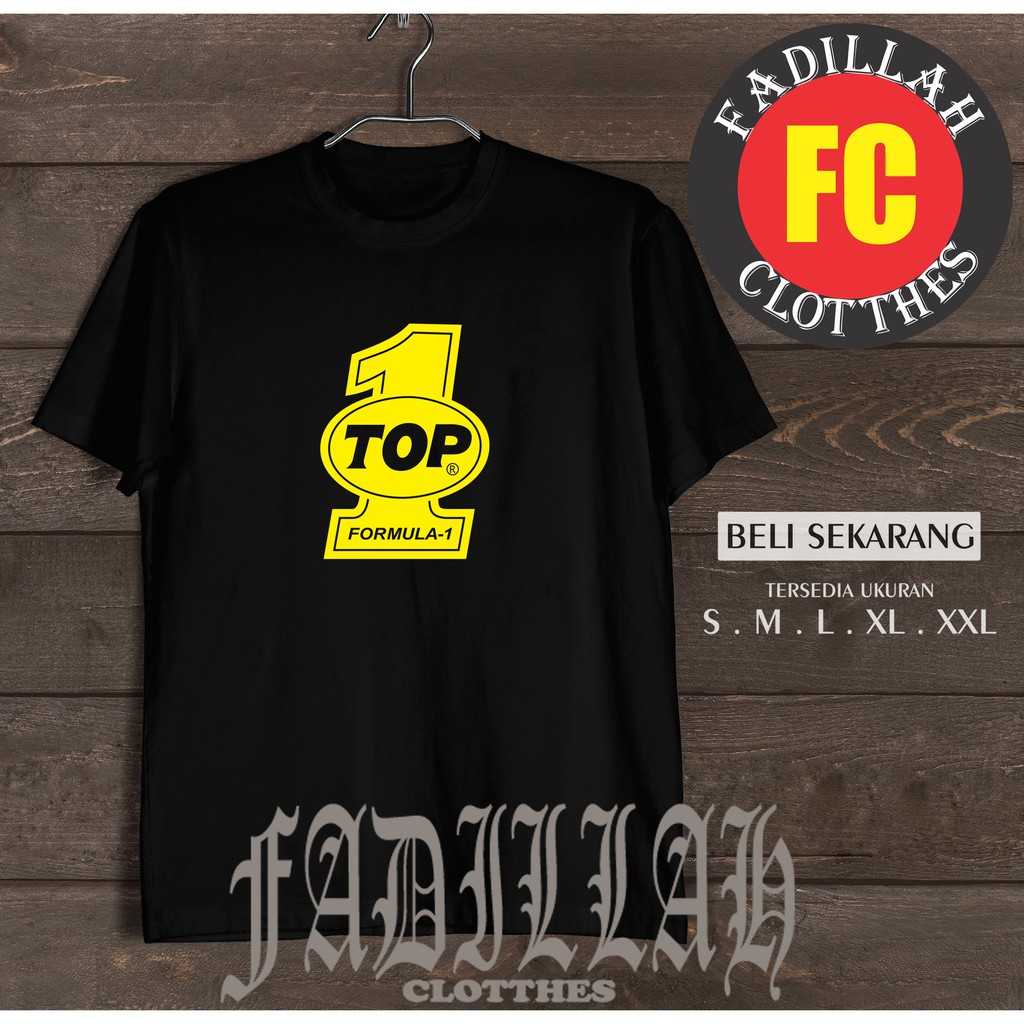 Kaos Baju Top 1 Oil Kaos Otomotif