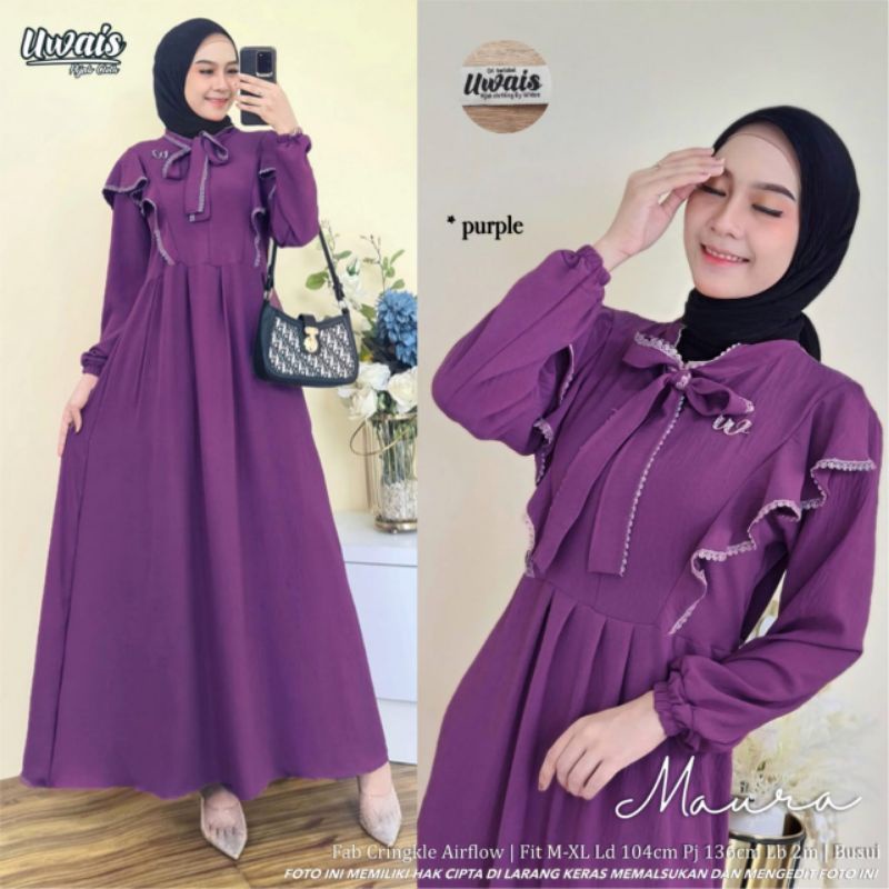 TERMURAH MAURA DRESS AIRFLOW // LARASATI GAMIS