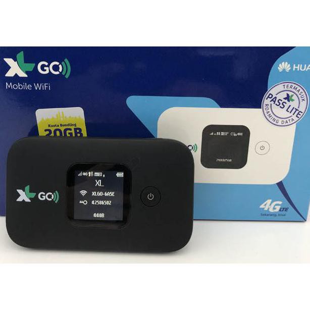 New XL Go IZI Mifi Router Modem Wifi 4G Huawei E5577 MAX 3000mAh Free Perdana XL